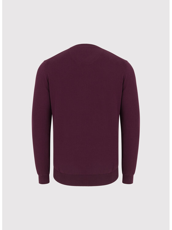 Pako Lorente Pako Lorente Sweter P26WN-2X-010 Fioletowy Straight Fit