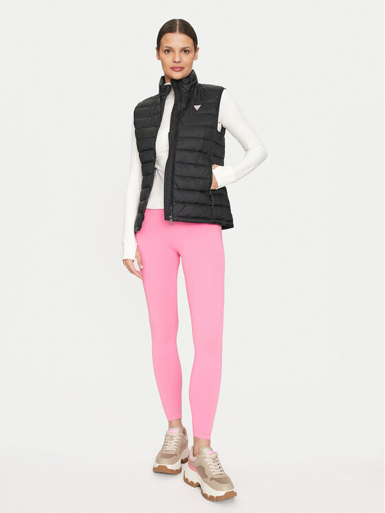 Guess Jeans Guess Jeans Безрукавка W4YN11 WG922 Чорний Regular Fit
