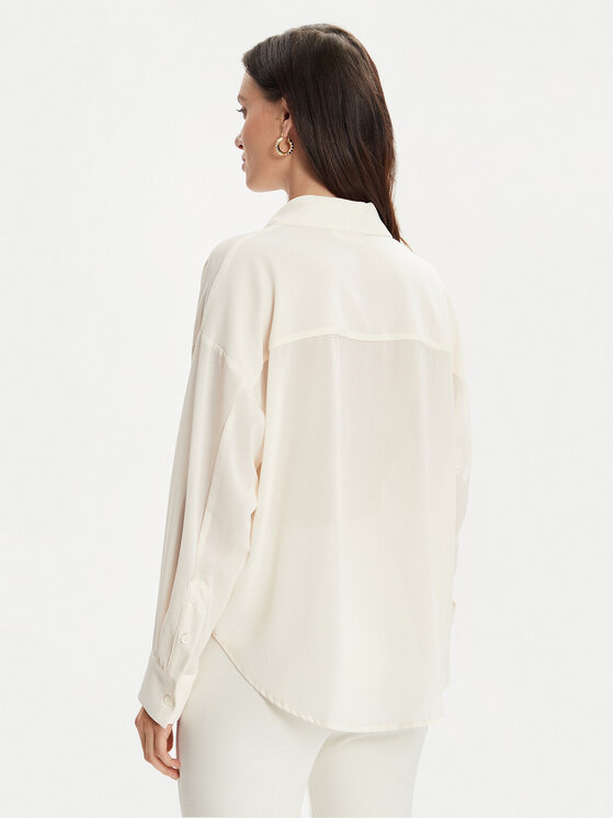 ViCOLO ViCOLO Camicia TB0133 Écru Regular Fit