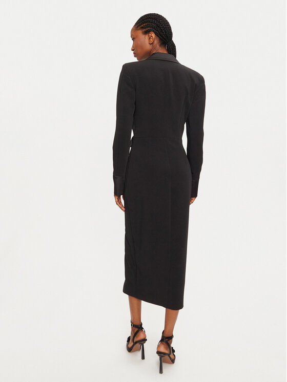 Babylon Babylon Sukienka koktajlowa E00725 Czarny Regular Fit