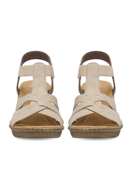 Rieker Rieker Sandalen CEO-665K3-62 Beige