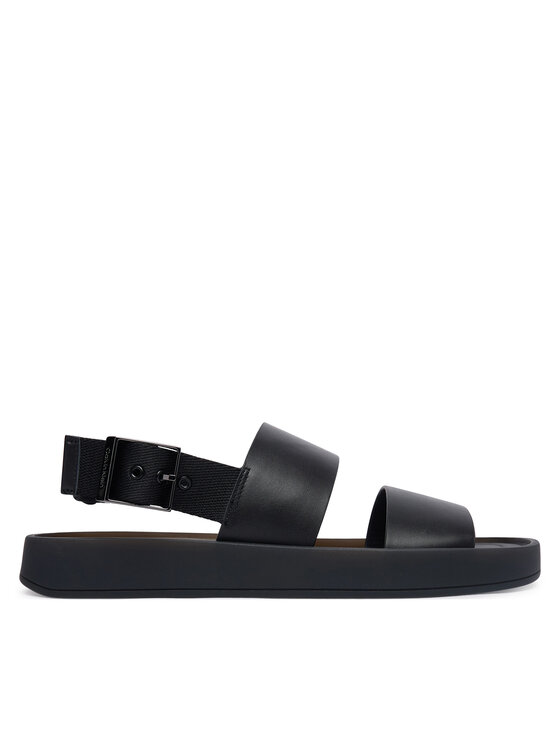 Calvin Klein Calvin Klein Σανδάλια Webbing Back Strap HM0HM02095 Μαύρο