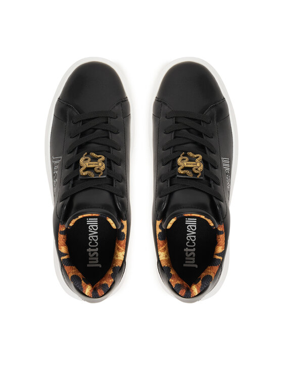 Just Cavalli Just Cavalli Sneakersy 80RA3SB3 ZPB99 Černá