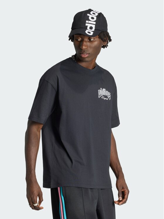 adidas adidas T-Shirt Sst Arch IA4498 Schwarz Loose Fit