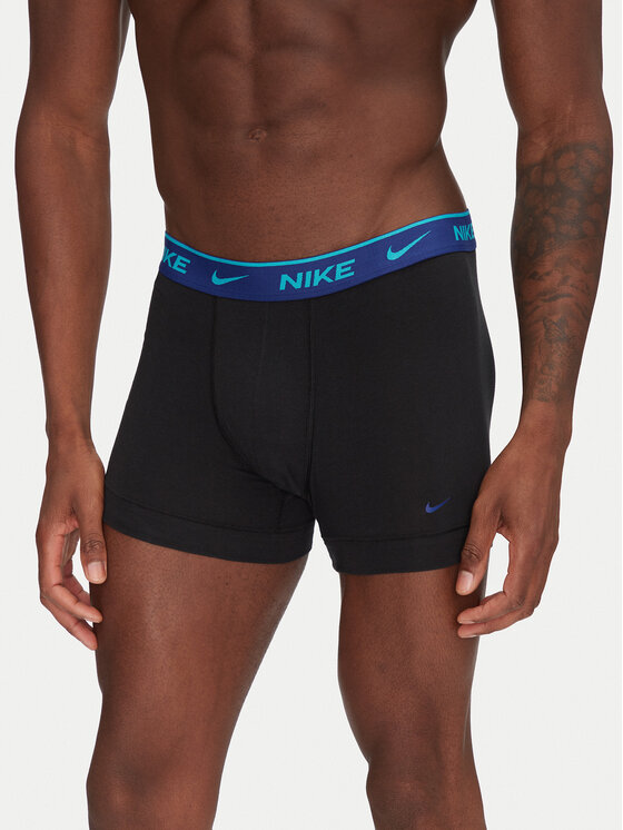 Nike Nike Komplekti kuulub 3 paari boksereid 0000KE1008 Must