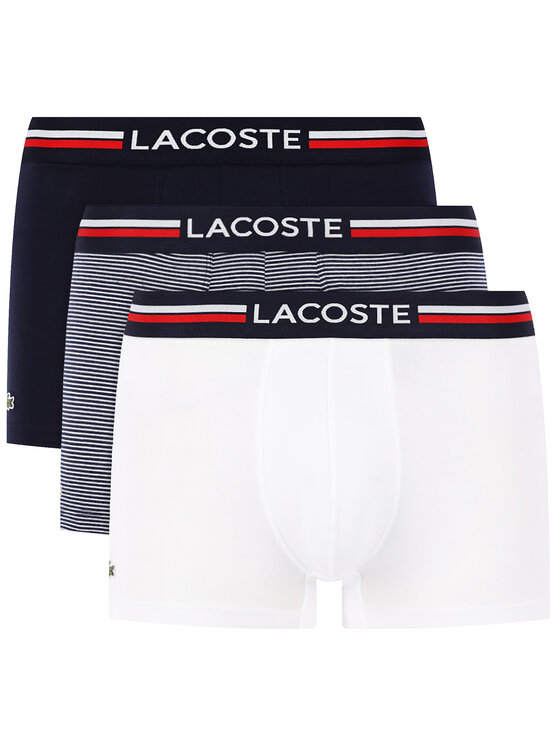 Lacoste 3 bokseršortu pāru komplekts 5H3413 Daudzkrāsains