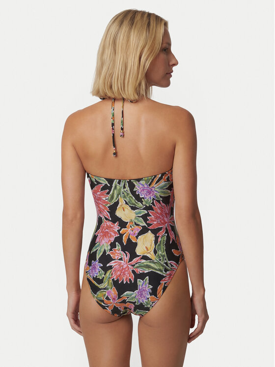 Seafolly Seafolly Бански костюм Hothouse Flowers 11179DD279 Черен