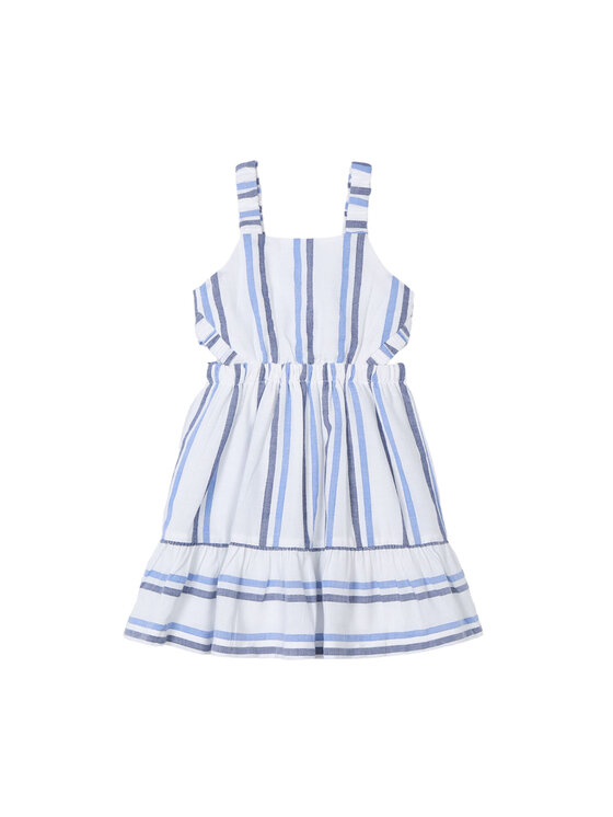 Mayoral Mayoral Rochie de vară 3965 Alb Regular Fit