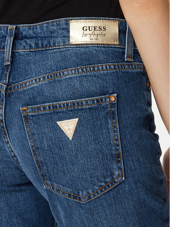 Guess Guess Jeansy W6YAJD D1655 Niebieski Straight Leg