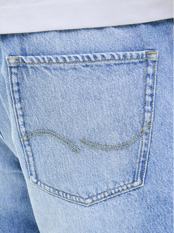 Jack&Jones Jack&Jones Jeans kratke hlače Tony 12269533 Modra Loose Fit