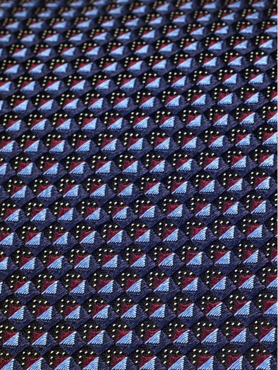 ELSNER ELSNER Γραβάτα JEDWAB ŻAKARD A0885 Σκούρο μπλε