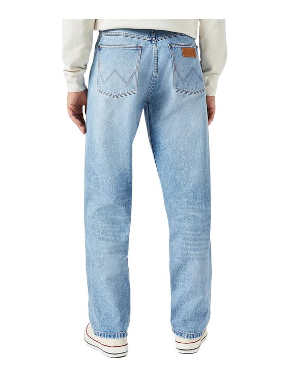 Wrangler Wrangler Jeansy Frontier Niebieski Straight Leg
