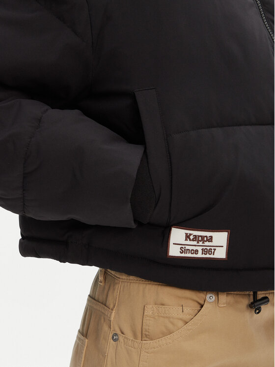 Kappa Kappa Kurtka zimowa Authentic Gasita 371F65W Czarny Oversize