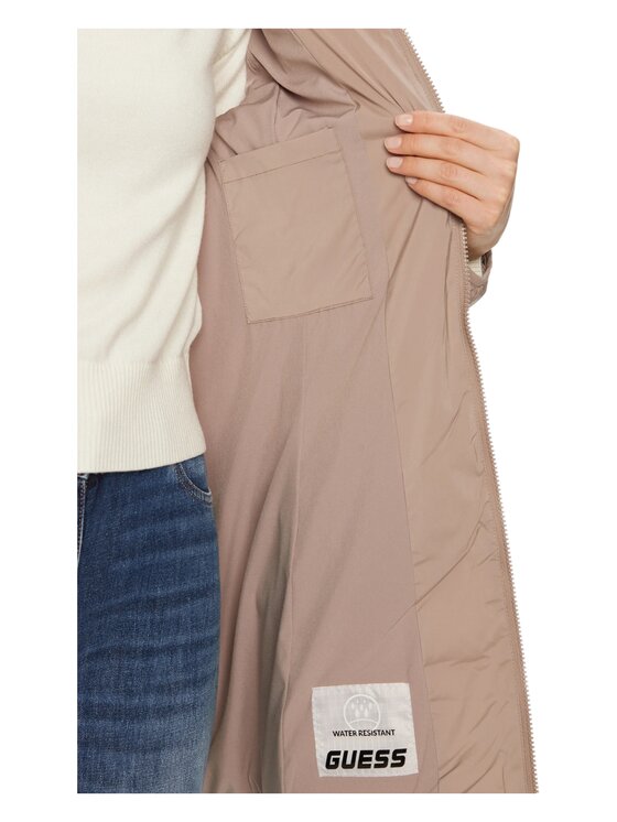 Guess Guess Giubbotto piumino v4yl05wf3x0-a10l Beige Regular Fit