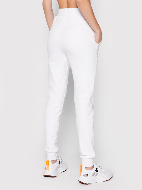 Guess Guess Spodnie dresowe V2RB18 KAOR1 Biały Regular Fit