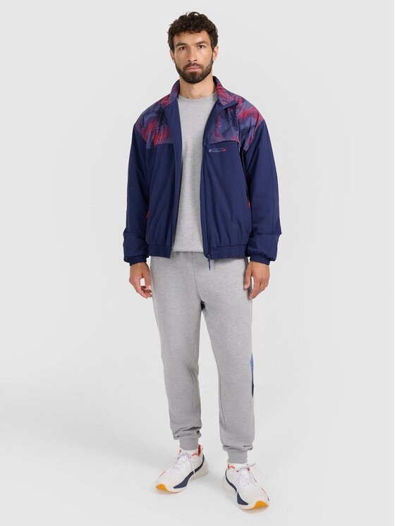 4F 4F Bunda pro přechodné období 4FRAW25TSWSM2483-31S Tmavomodrá Regular Fit