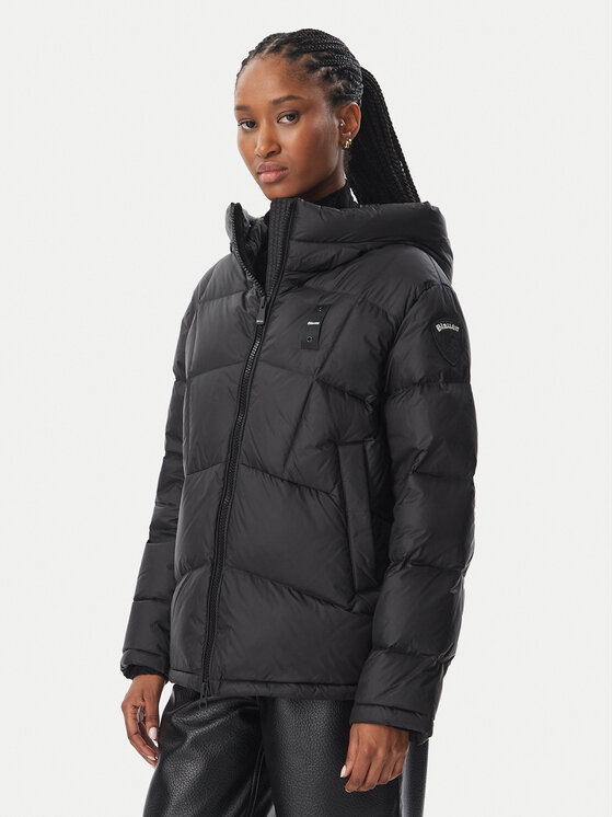 Blauer Blauer Geacă de iarnă Tyllin 26WBLDC03359 006047 Negru Regular Fit