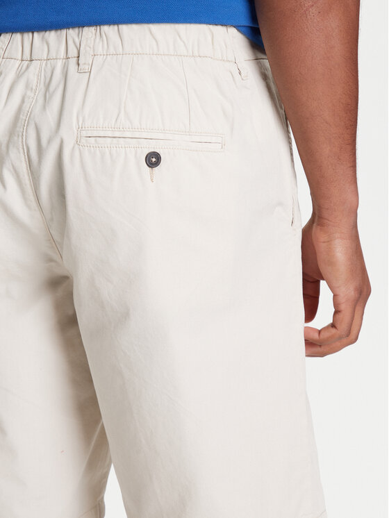 United Colors Of Benetton United Colors Of Benetton Szorty materiałowe 4W3LU9014 Beżowy Regular Fit