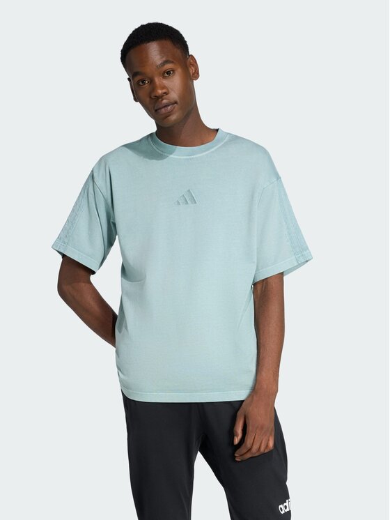 adidas adidas T-Shirt 151821 Zielony Loose Fit