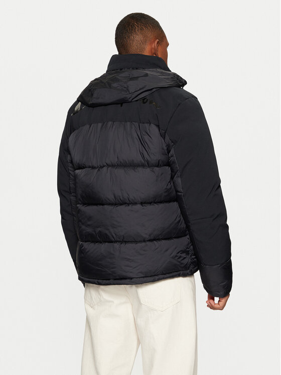 Champion Champion Geacă din puf 220346 Negru Regular Fit