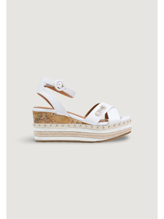 Alviero Martini Prima Classe Alviero Martini Prima Classe Sandali WEDGE H80 Bianco