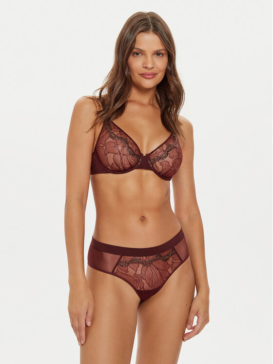 Chantelle X Chantelle X Boxer Xtravagant C06GB0 Bordeaux