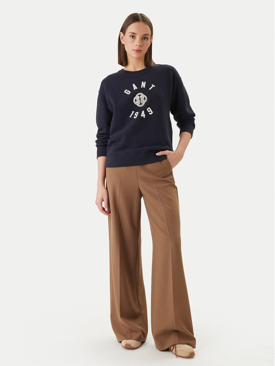 Gant Gant Bluza 4201485 Granatowy Regular Fit