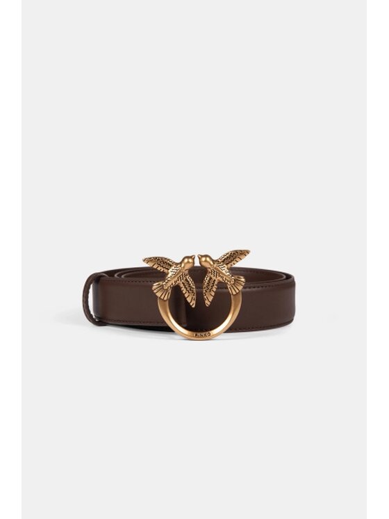Pinko Dámský pásek Love Berry H2 Belt. PE 24 PLT01 100143 A1K2 Béžová