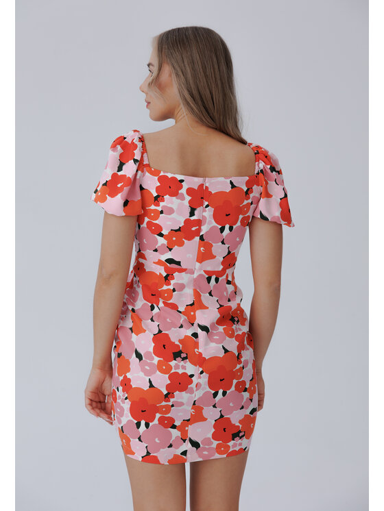 LAURELLA LAURELLA Letní šaty 4TU081 Růžová Regular Fit