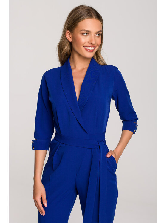 Stylove Stylove Overal S316 Modrá Regular Fit