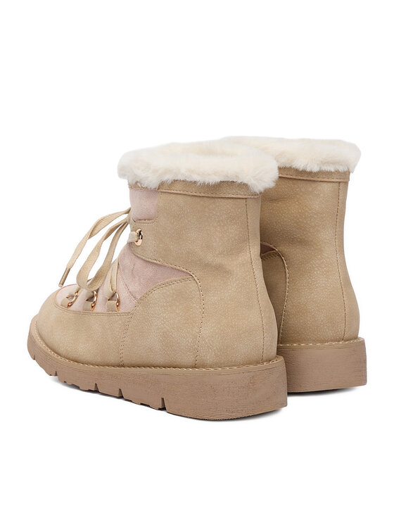 DeeZee DeeZee Čizme za snijeg 17125-1-BEIGE PU Bež