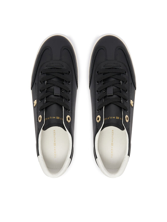 Tommy Hilfiger Tommy Hilfiger Sneakers Th Chic Low Profile Vulc FW0FW09104 Negru