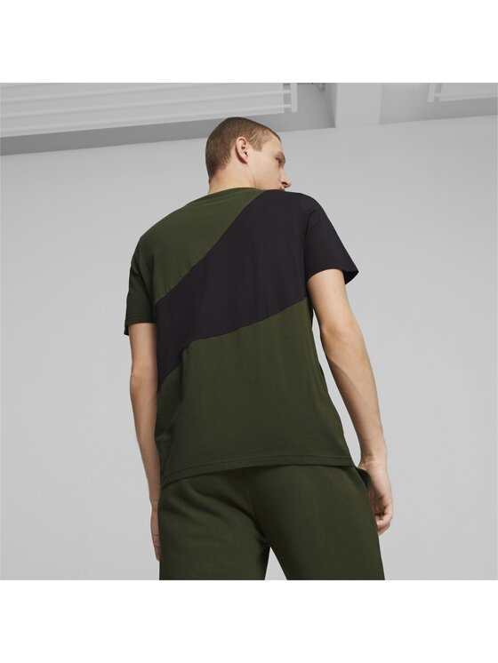Puma Puma T-Shirt 673380 Zielony Regular Fit