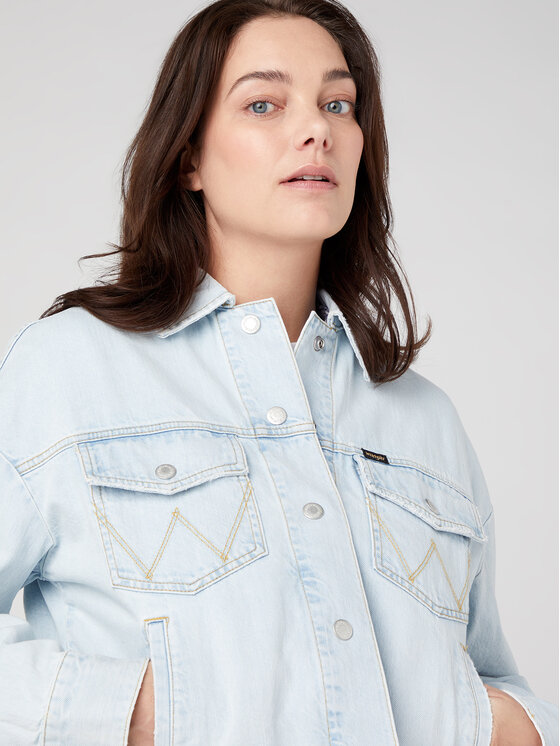 Wrangler Wrangler Kurtka jeansowa Western W429HF48L 112334375 Granatowy Regular Fit