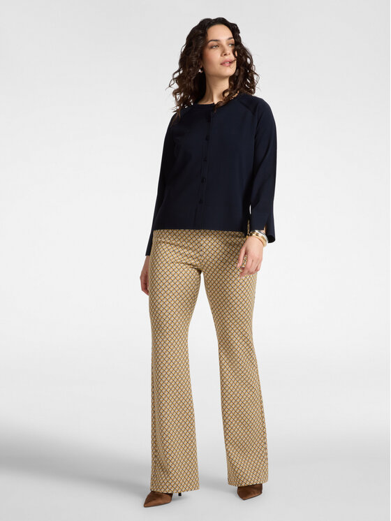 Elena Mirò Elena Mirò Cardigan M562Z100752N034 Blu Regular Fit