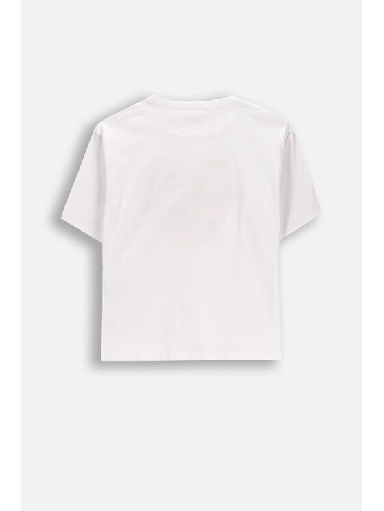 Coccodrillo Coccodrillo T-Shirt WC6143206RGJ-001 Biały Regular Fit
