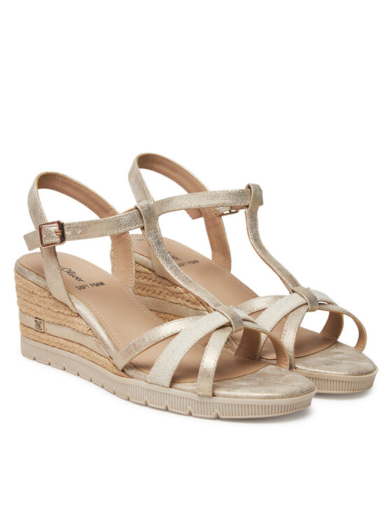 s.Oliver s.Oliver Espadrillid 5-28711-44 Kuldne