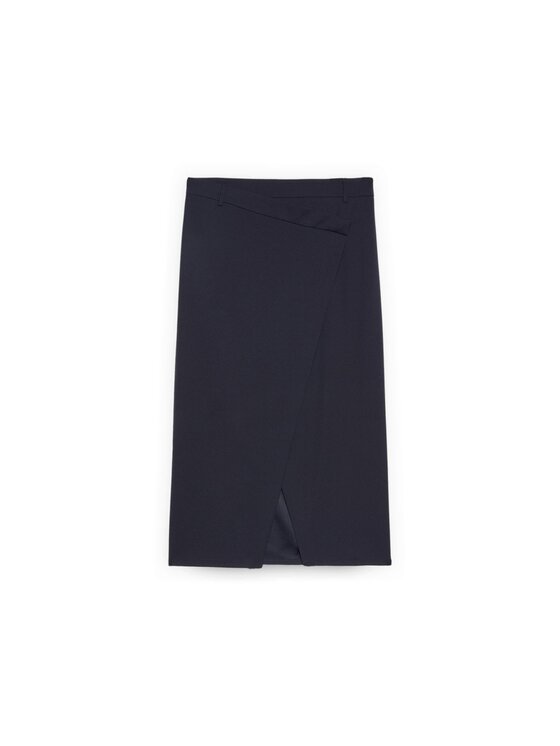 Fiorella Rubino Fiorella Rubino Gonna midi 1003L000516N034 Blu Regular Fit