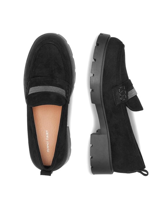 Jenny Fairy Jenny Fairy Chunky loafers ISLA WS21095-01 Nero