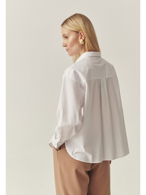 TATUUM TATUUM Halenka LORCA Bílá Oversize