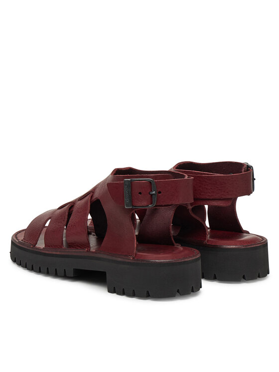 Fracap Fracap Sandali D031 Bordo rdeča