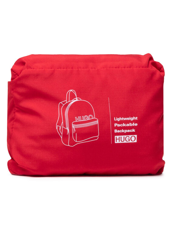 HUGO Hugo Hátizsák Reborn Backpack 50452695 10231109 01 Piros