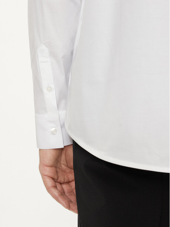 KARL LAGERFELD KARL LAGERFELD Marškiniai 605951 544600 Balta Regular Fit