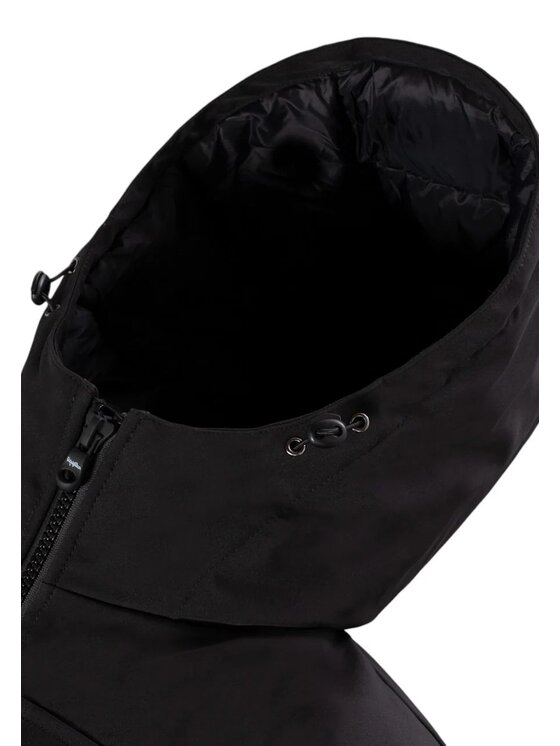 RefrigiWear RefrigiWear Kurtka zimowa Giubbotto Czarny Regular Fit