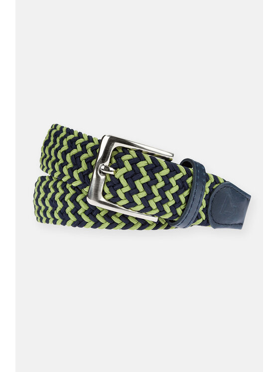 Lancerto Lancerto Pasek Męski Braid PS090222000001 Kolorowy