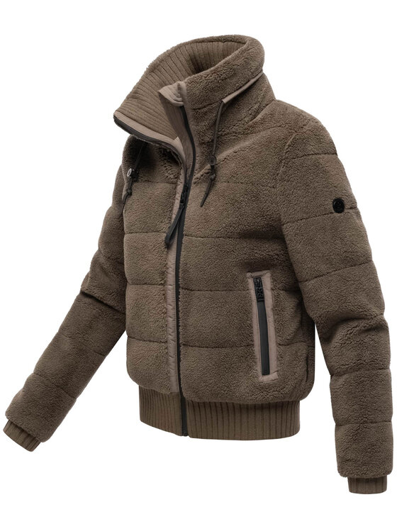 Navahoo Navahoo Kurtka zimowa Schneepuder Brązowy Regular Fit