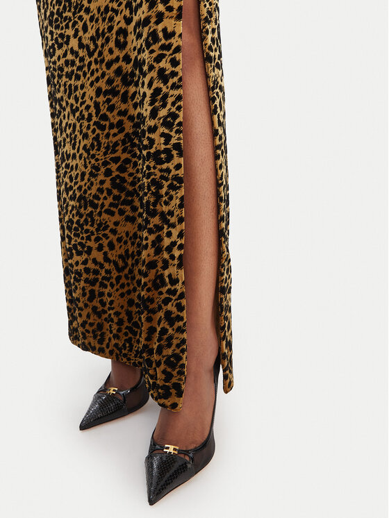 Guess Guess Večerna obleka W6RK10 KA652 Bež Regular Fit