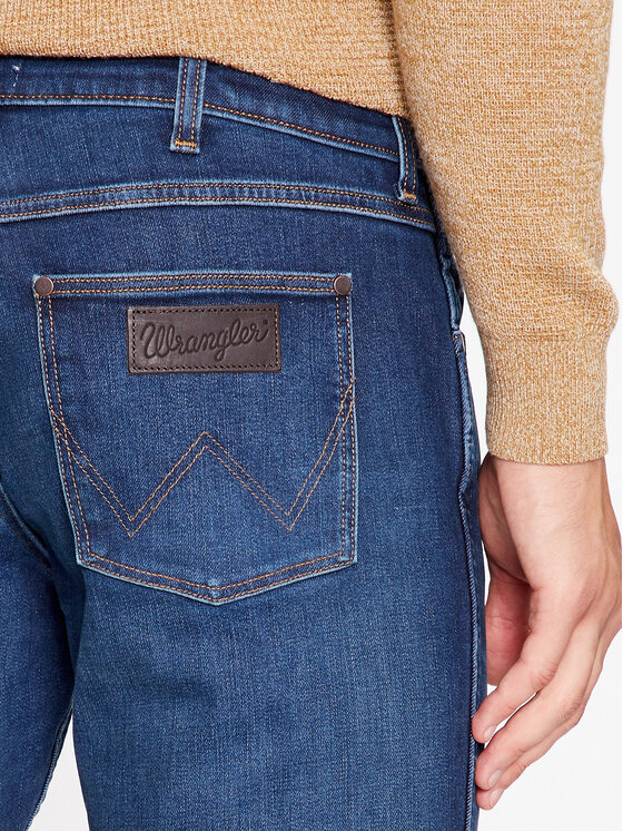 Wrangler Wrangler Jeansy Greensboro 112341413 Niebieski Regular Fit