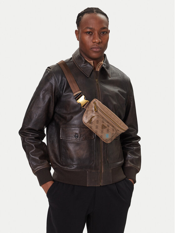 Guess Guess Чанта за кръст HMMICT P5431 Бежов