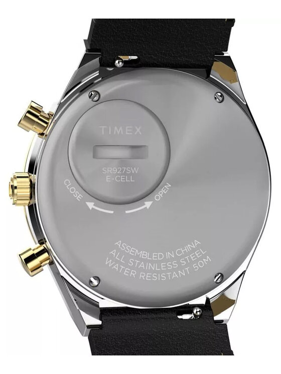 Timex Timex Zegarek TW2W64300 Czarny